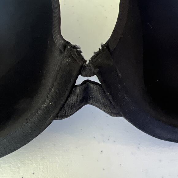 Maidenform Womans 34 C Underwire Molded Bra 34C t shirt lined black convertible - Picture 12 of 16